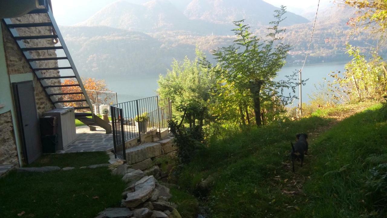 Lago d'Orta Appartamento con vista Pettenasco Esterno foto